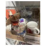 RAILROAD GLASSES AND CUPS