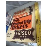 PAPER FRISCO SIGN