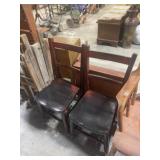 PAIR OF CHAIRS