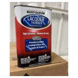 QT RUST-OLEUM LACQUER THINNER
