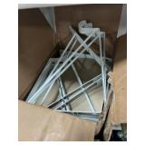 BOX OF SHELF BRACKETS