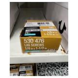 2 BOXES GALV 1/4"X1 1/2" LAG SCREWS