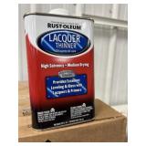 QT RUST-OLEUM LACQUER THINNER