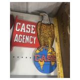 METAL CASE AGENCY SIGN