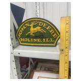 IRON JOHN DEERE DOOR STOP