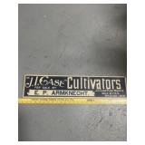 CARDBOARD CASE SIGN