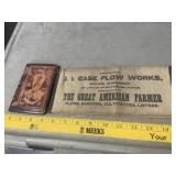 CASE NOTEBOOK AND PLOW WORKS ADV