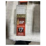 PARTIAL BOX .17HMR AMMO