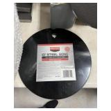 10" STEEL GONG PLATE