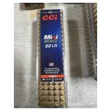 100 RNDS CCI .22 AMMO