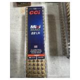100 RNDS CCI .22 AMMO