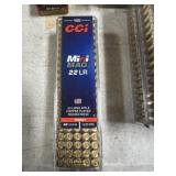100 RNDS CCI .22 AMMO