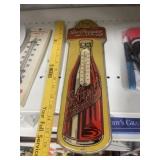 METAL DR PEPPER THERMOMETER