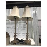 PAIR OF LAMPS