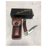 UNCLE HENRY FOLDING KNIFE AND SHEAT IN BOX