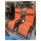 PAIR OF ZERO GRAVITY CHAIRS