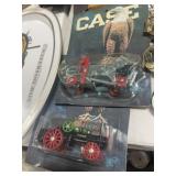 PAIR OF CASE DIECAST TRACTORS