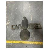 STEEL CASE SIGN