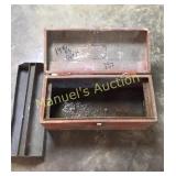 VINTAGE METAL TOOL BOX