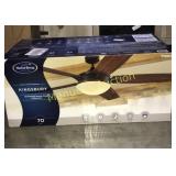 HARBOR BREEZE FAN. KINGSBURY 70"  BRIDGEFORD 44"