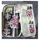 THE VIVID ALLON BEVERAGE TOTE. 2-PLACE SETTING