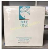 BLUE GRASS—PERFUMED DUSTING POWDER BY ELIZABETH