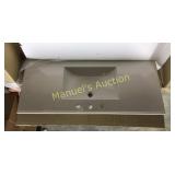 AVANITY SINGLE BASIN SINK 49" x 22"