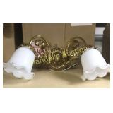 CRYSTORAMA WALL MOUNT 2-LIGHT FIXTURE