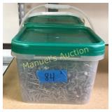 25 POUND BUCKET OF ROOFING TACKS