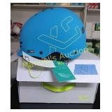 HELMET-- XS/S. W/ STORAGE BAG & DECALS