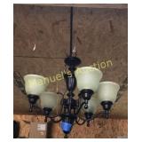 5-GLOBE HANGING LIGHT