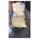 ANTIQUE SPRING ROCKER