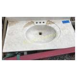36' PREOWNED VANITY TOPA