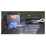 PRE-OWNED WARN 2000# WINCH   12V
