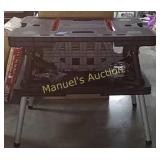 FOLDING WORK TABLE WITH 12" CLAMPS
