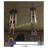 GROUP LOT OF (2) PIPE WIND CHIMES