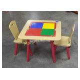 4 IN 1 FLIP TOP MULTI-FUNCTION TABLE AND CHAIR