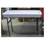 FOLDING ICE TABLE