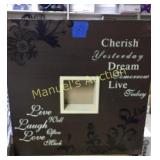 WOOD HANGING PICTURE FRAME