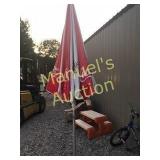COCA COLA PATIO UMBRELLA (STAND NOT INCLUDED)