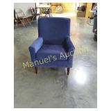 BLUE OCCASIONAL CHAIR