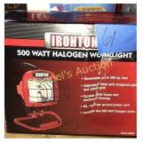 IRONTON 500 WATT HALOGEN WORKLIGHT