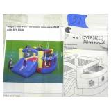 MAGIC TIME 4-IN-1 INFLATABLE BOUNCE HOUSE WITH 3