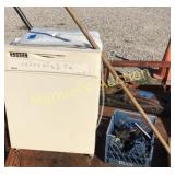 GROUPED LOT-PREOWNED  DISHWASHER, MISC PARTS AND