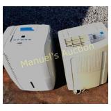 GOUPED LOT OF (2) PREOWNED ROOM HUMIDIFIERS—-