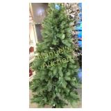 5 FT PRE-LIT JUST CUT COLORADO SPRUCE (CLEAR