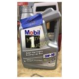 5 QTS MOBILE 1  5W-30 SYNTHETIC MOTOR OIL