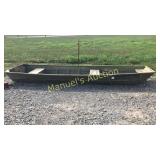 14' ALUMINUM FISHING BOAT