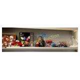 NEW CONTENTS OF SHELF- ORNAMENTS, 50 LED LIGHTS, NEW CONTENTS OF SHELF- ORNAMENTS, 50 LED LIGHTS,