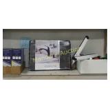 CONTENT OF SHELF: (6) DESIGNER II DECORATIVE TANK